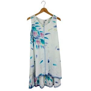 Winter Sun Linen Tunic Dress